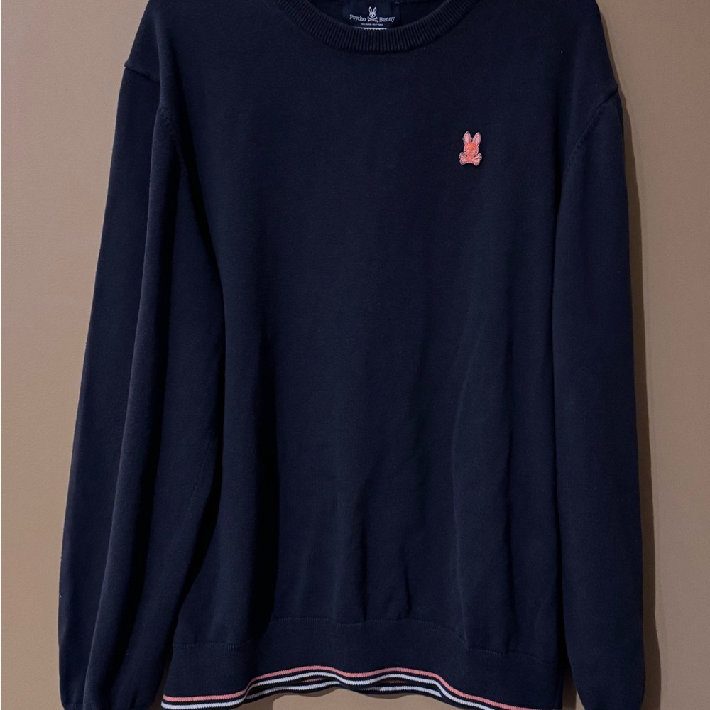 Psycho Bunny Crewneck Sweater in Blue